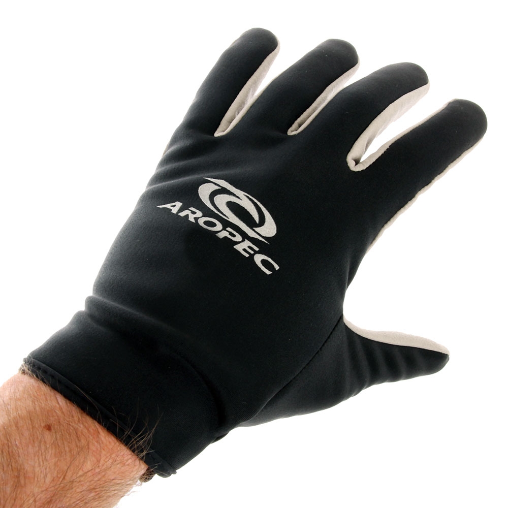 Aropec AquaThermal Amara Fleece Lined Dive Gloves 2mm Black S