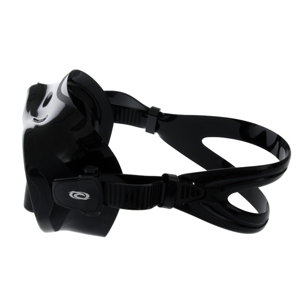 Aropec Schist Single Lens Frameless Adult Dive Mask Black Silicone Aropec Schist Single Lens Frameless Adult Dive Mask Black Silicone
