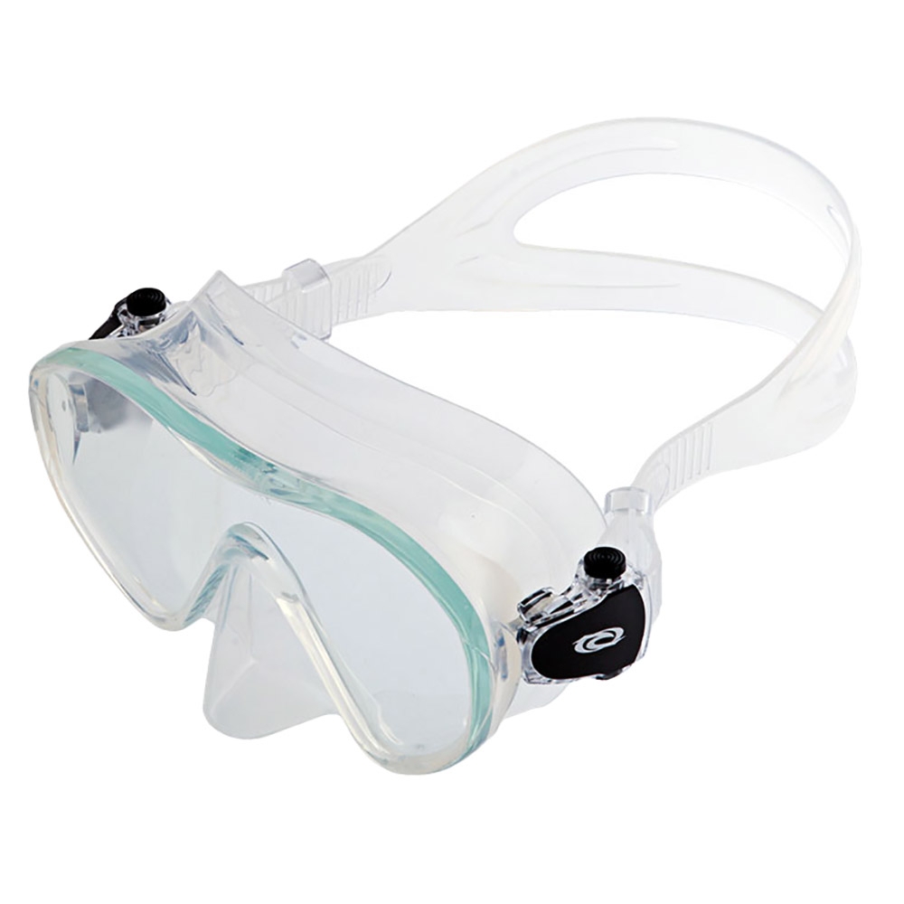 Aropec Single Lens Frameless Dive Mask Clear Silicone