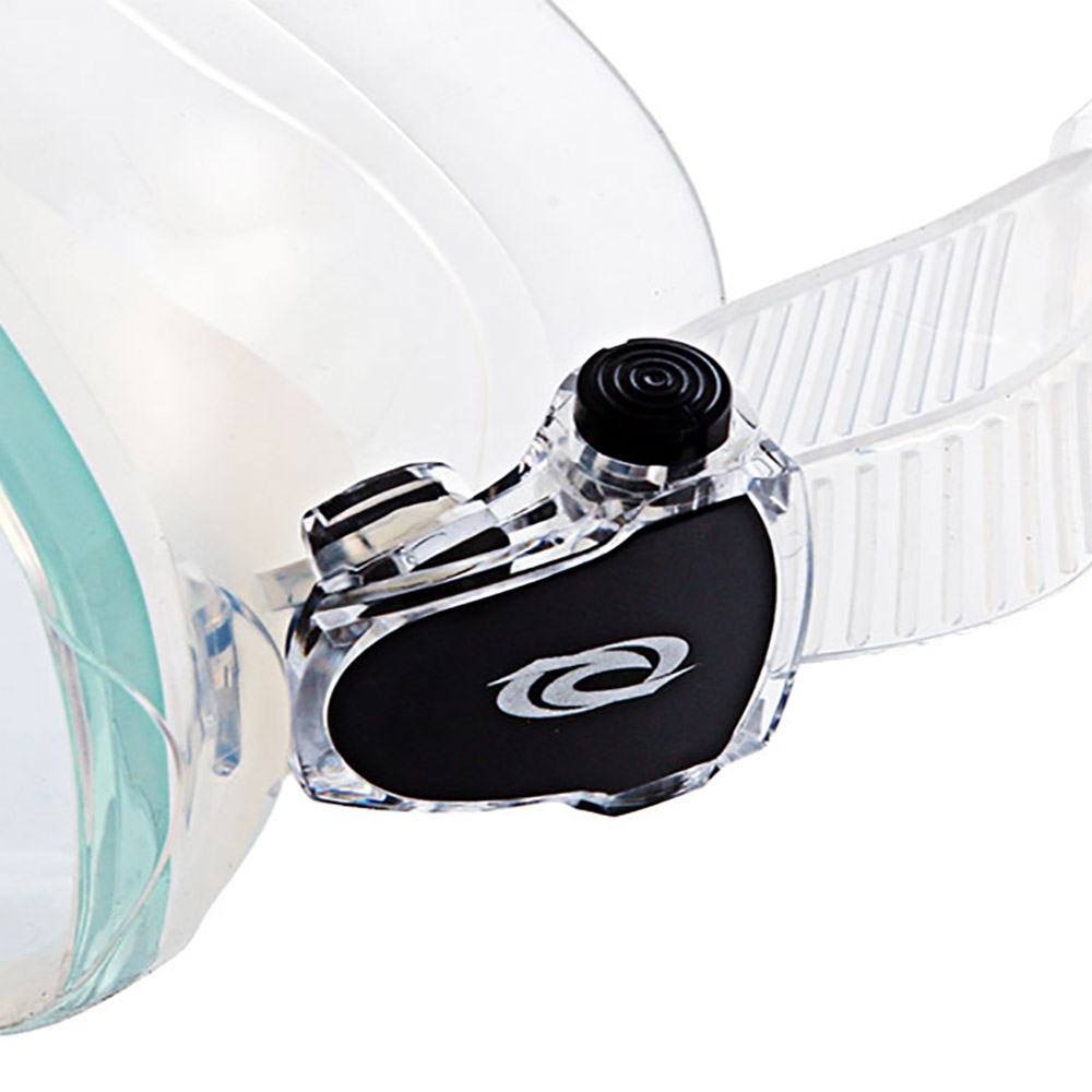Aropec Single Lens Frameless Dive Mask Clear Silicone