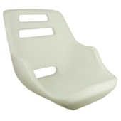 Springfield Boat Seat Shell Admiral White