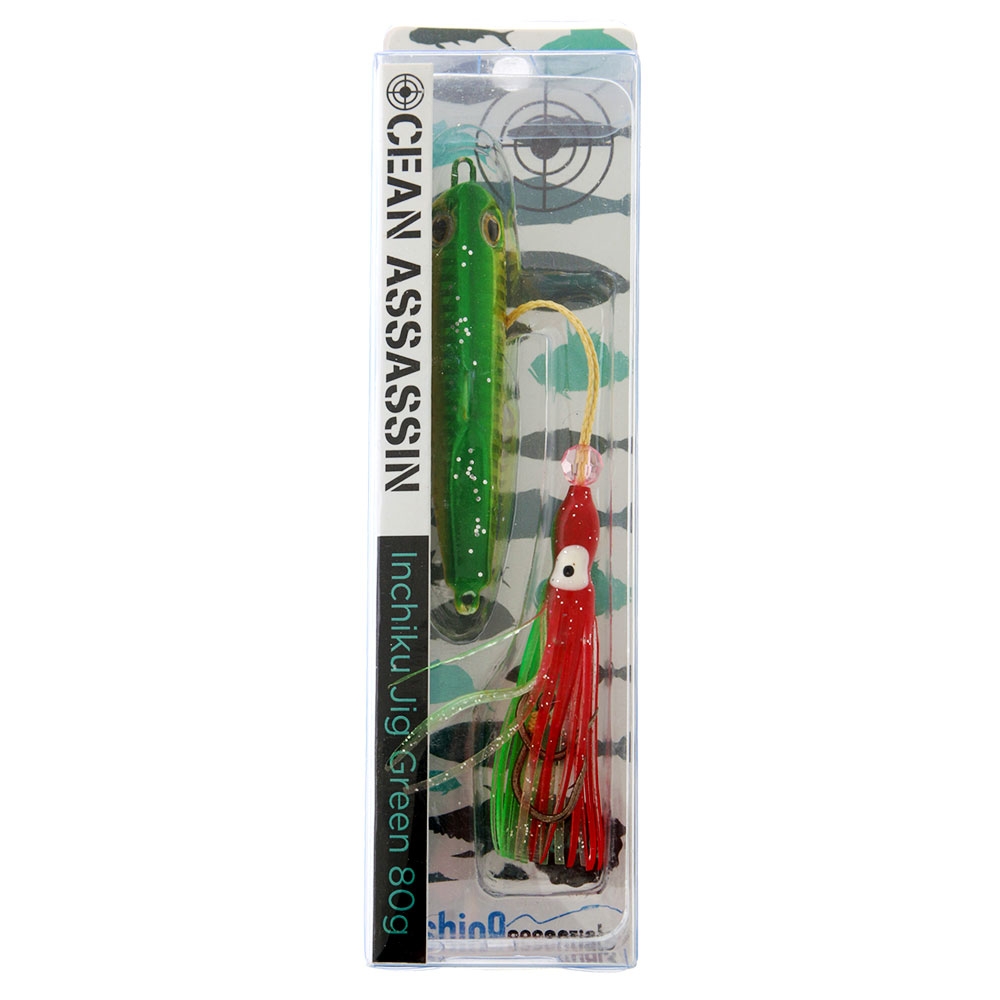 Ocean Assassin Inchiku Jig 80g Green