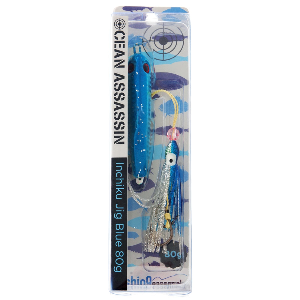Ocean Assassin Inchiku Jig 80g Blue