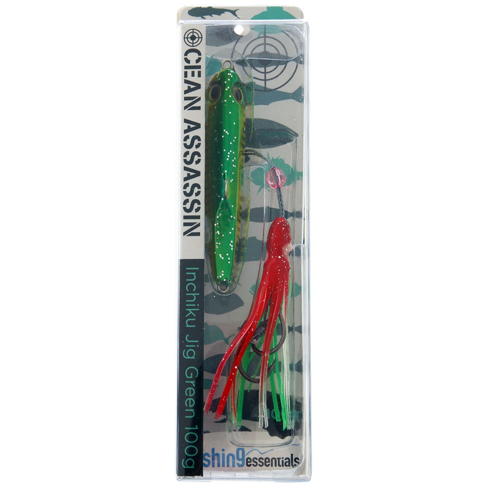 Ocean Assassin Inchiku Jig Green 100g