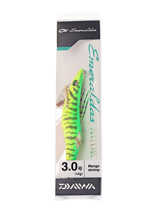 Daiwa Emeraldas Nude Squid Jig Size 3 110mm Mango Shrimp