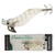 Daiwa Emeraldas Nude Squid Jig Size 2.5 100mm Glow Stripe