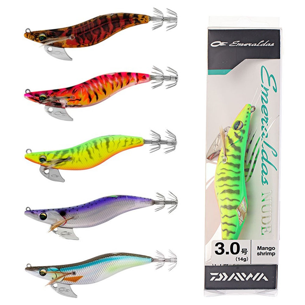 Daiwa Emeraldas Nude Squid Jig Size 3 110mm