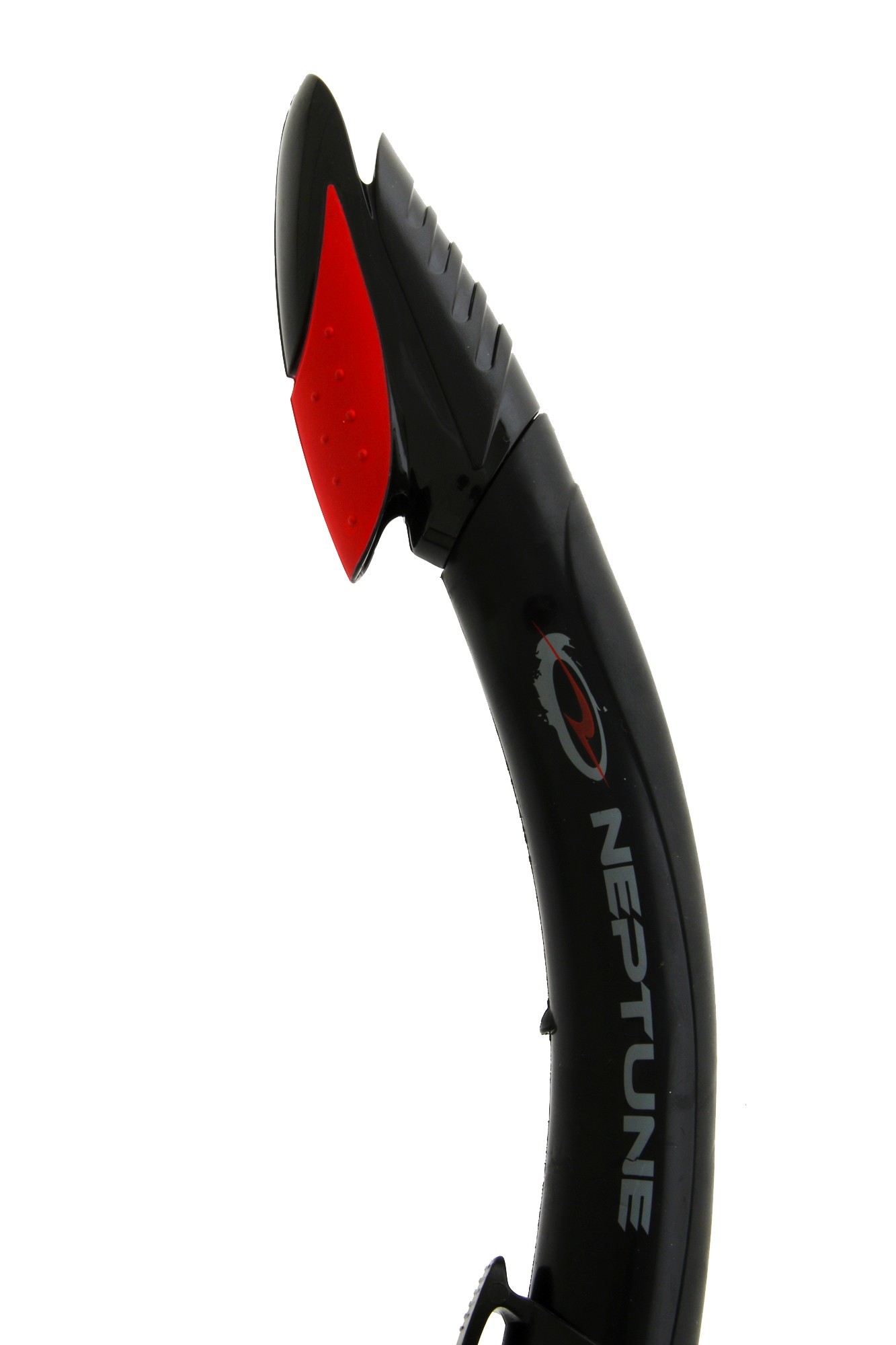 Neptune Argon Silicone Dive Snorkel Clear/Red