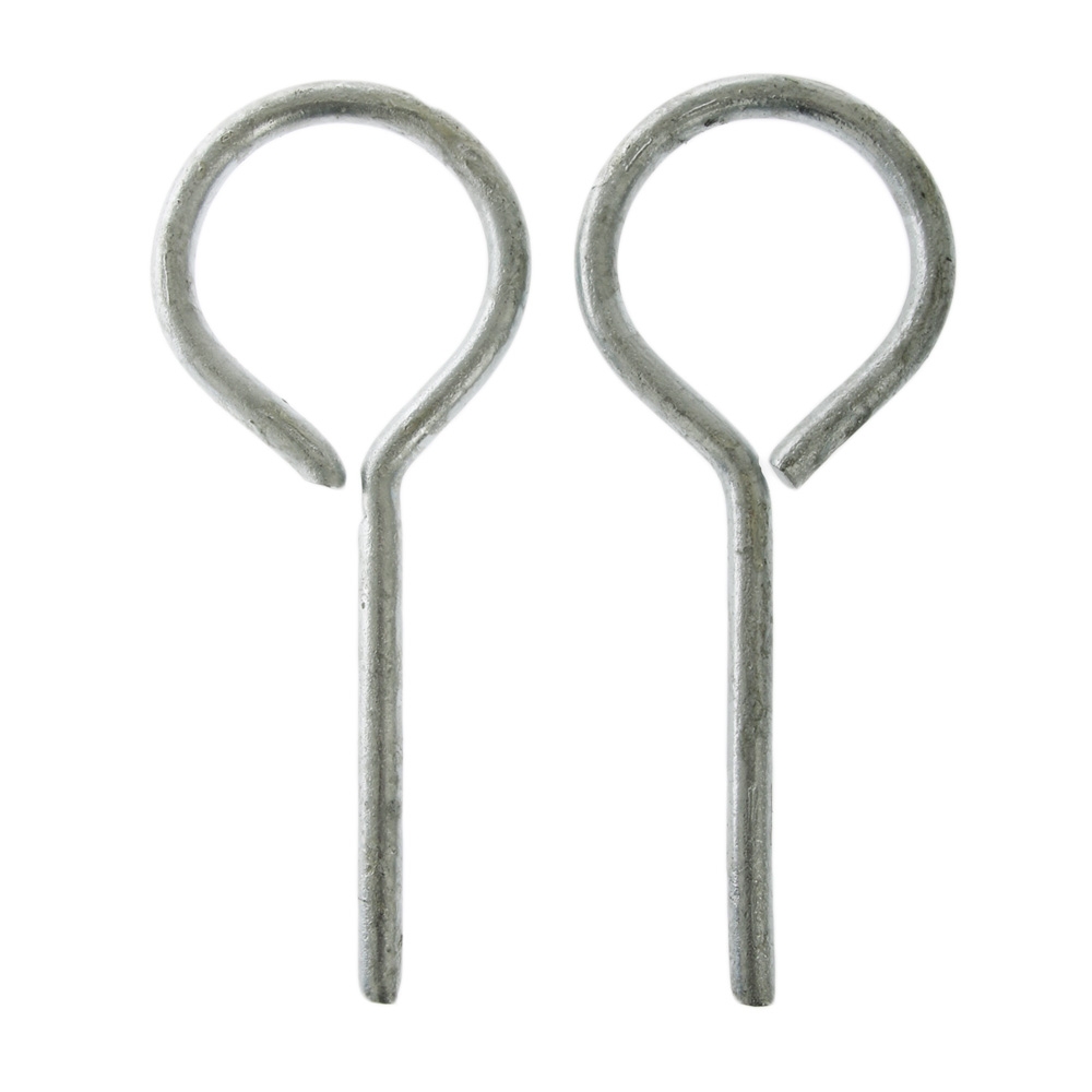 Galvanised Ring Rowlocks 10mm Pair