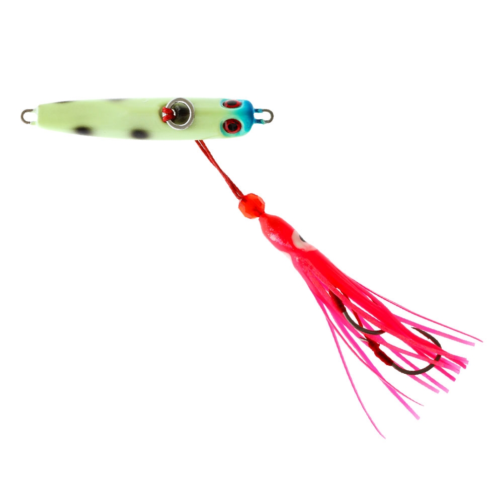 Ocean Angler Jitterbug Inchiku Lure 40g Leopard Pink
