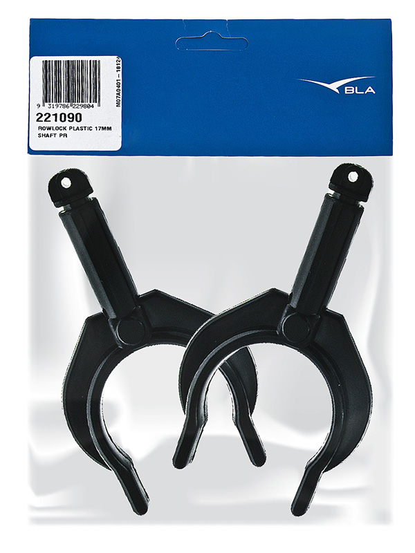 Nylon Open Rowlocks Pair 55mm