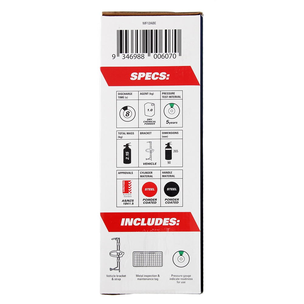 BFI ABE Powder Type Fire Extinguisher 1kg