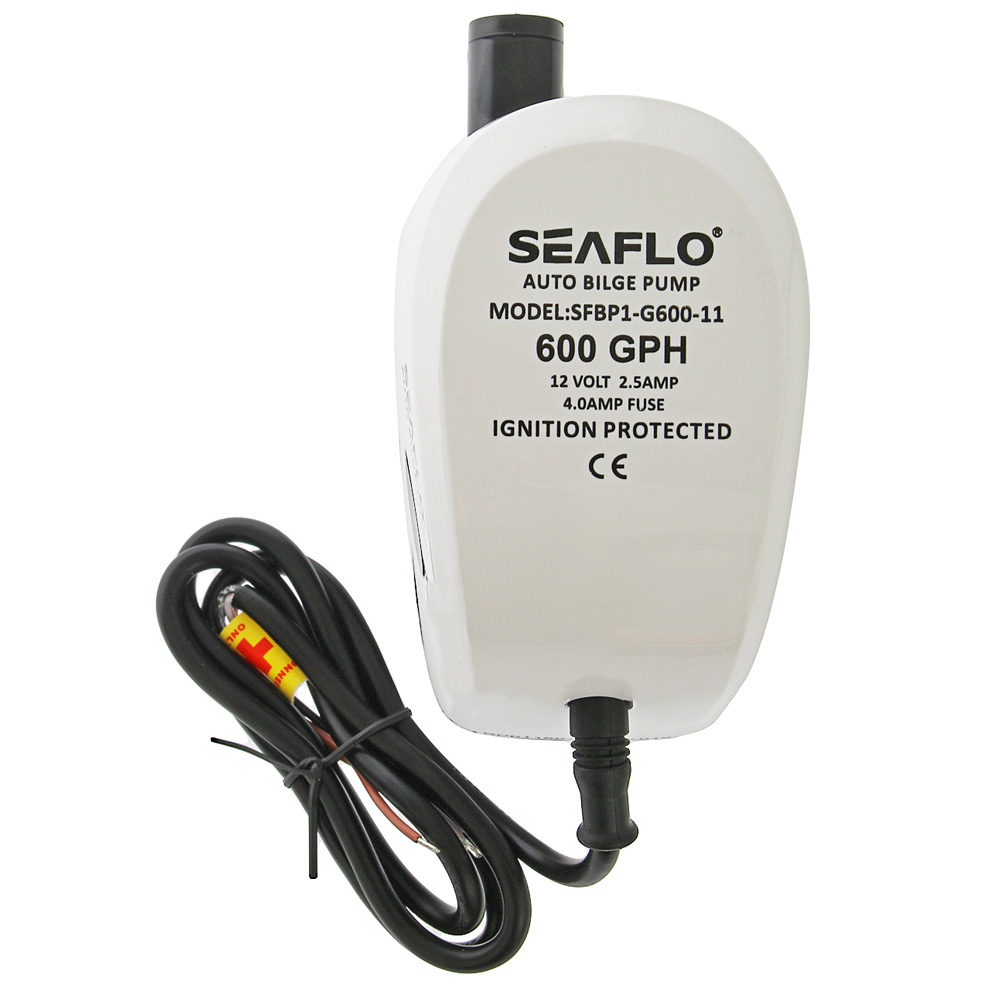 Seaflo 11 Series Auto Bilge Pump 12v 600GPH