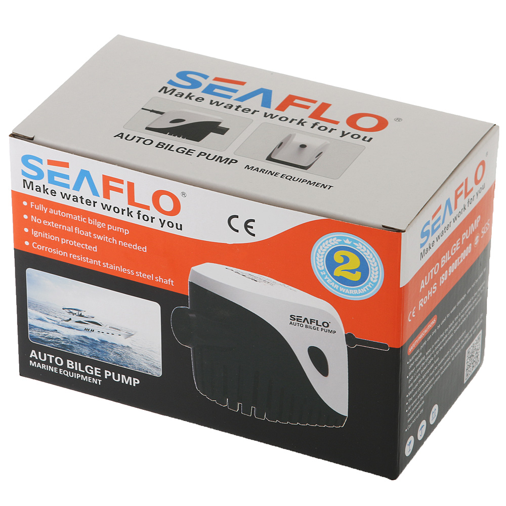 Seaflo 11 Series Auto Bilge Pump 12v 750GPH