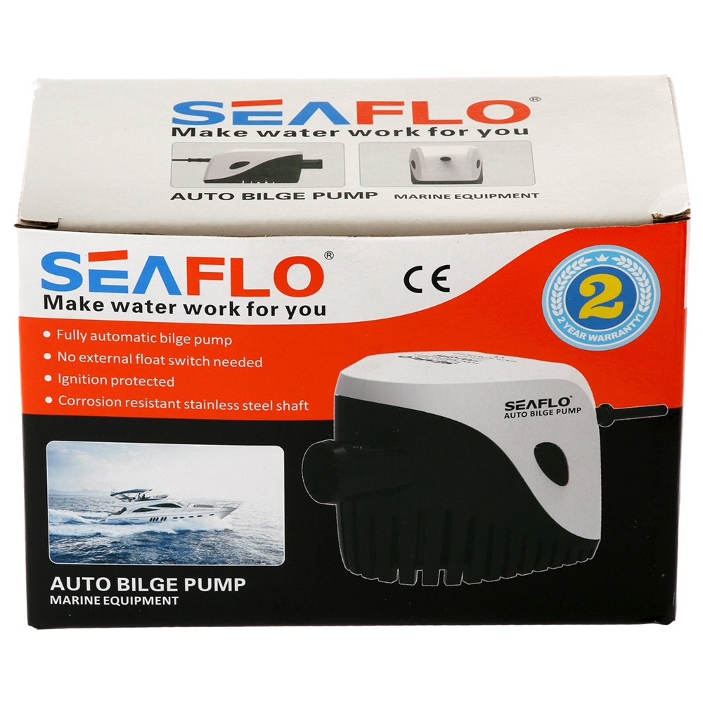 Seaflo 11 Series Auto Bilge Pump 1100GPH 24v - Returned Item