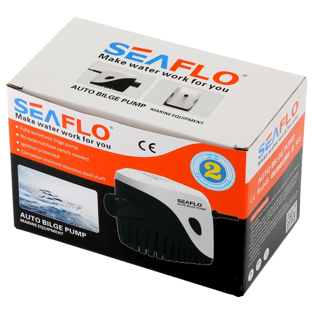 Seaflo 11 Series Auto Bilge Pump 1100GPH 24v - Returned Item