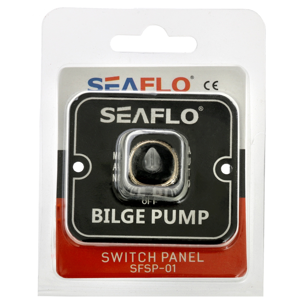 Seaflo 3-Way Bilge Pump Toggle Switch Panel