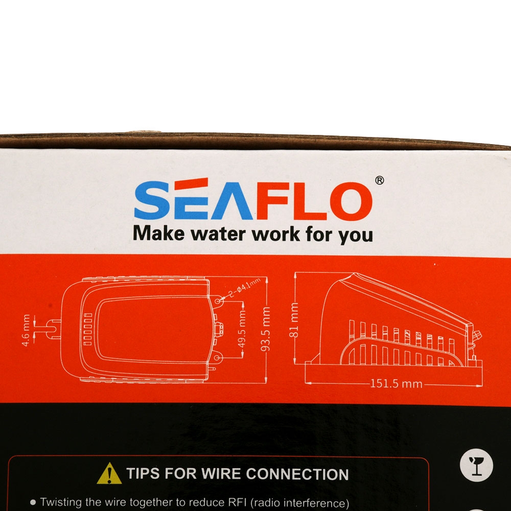 Seaflo 03 Series Float Switch with Protective Filter 25A