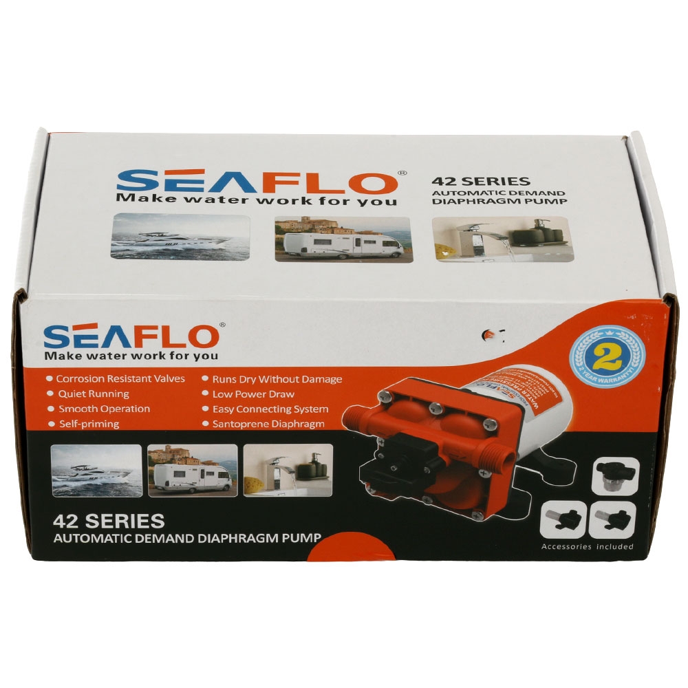 Seaflo 42 Series Fresh Water Pump 12V 15LPM 55PSI