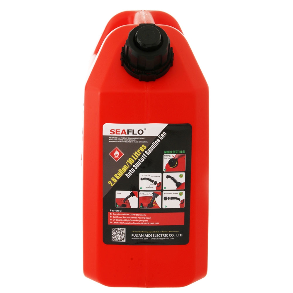 Seaflo Auto Shut-Off Fuel Tank 10L