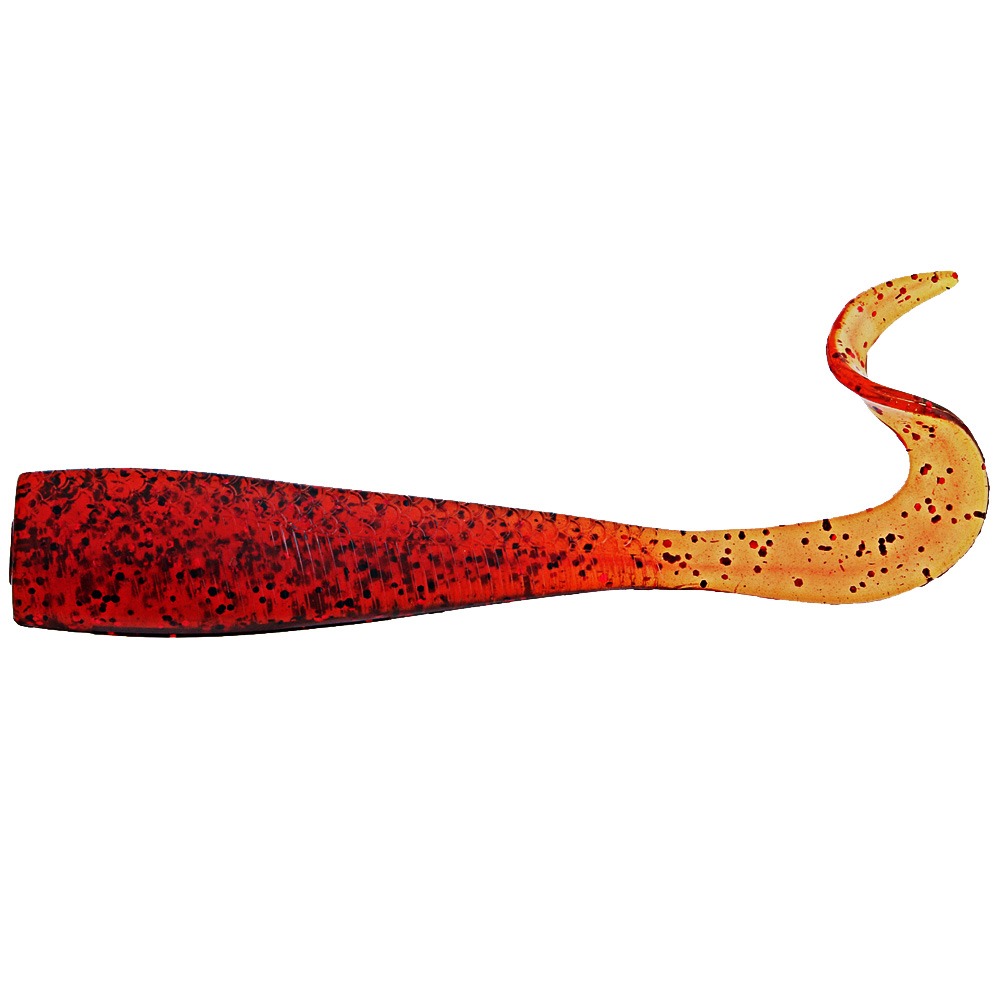 Catch Livies Soft Bait Curly Tail 12.7cm Engine Oil Qty 5