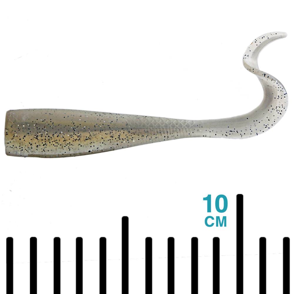 Catch Livies Soft Bait Curly Tail 12.7cm Smelt Qty 5