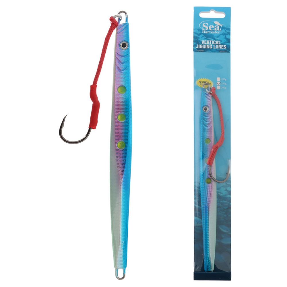 Sea Harvester Vertical Speed Jig 300g Blue Pink