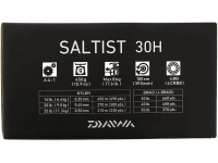 daiwa saltist 30 line capacity LW US Daiwas 25 Saltist SD Overhead Reel is the perfect entry Buy Daiwa Saltist SD 30H