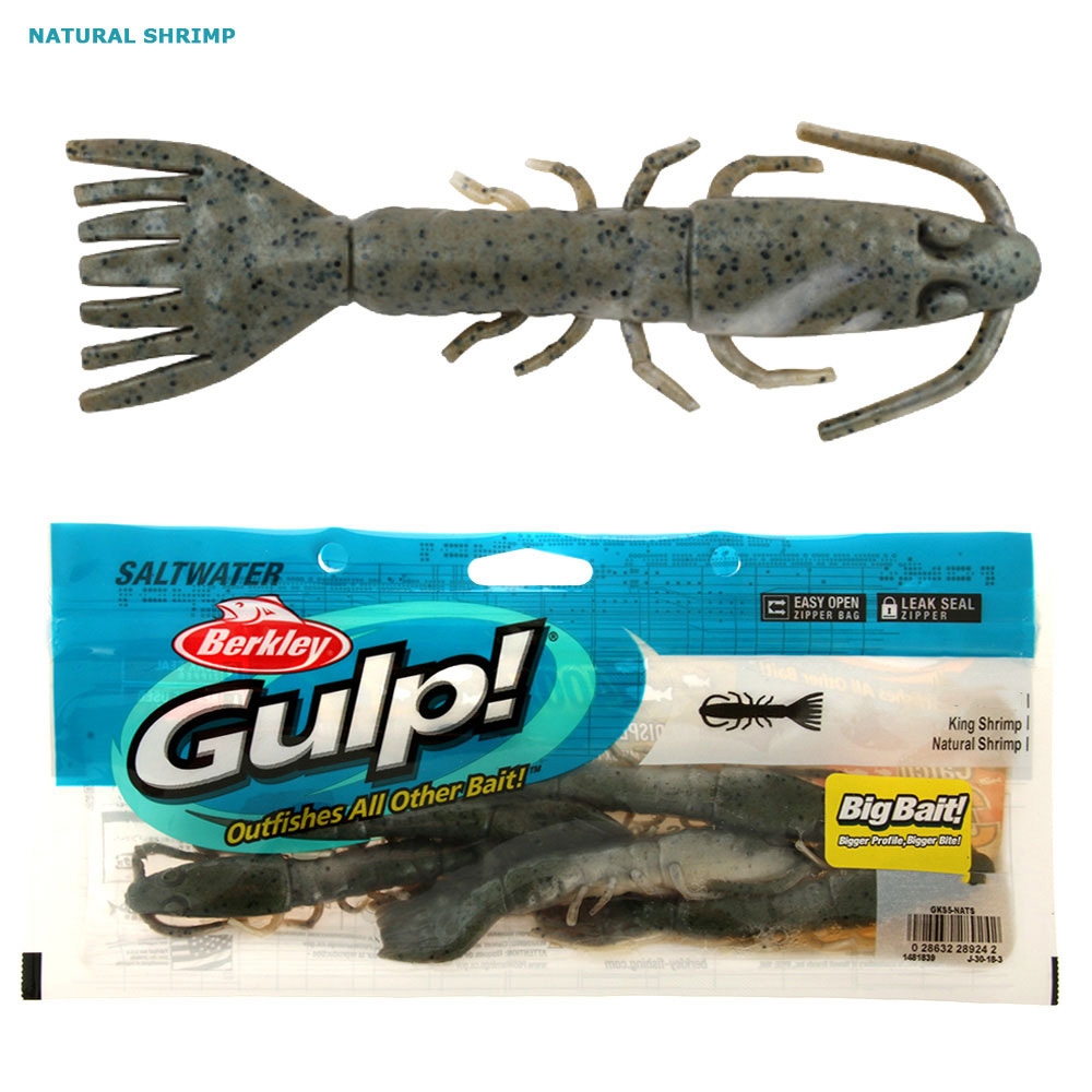 Berkley Gulp Giant King Shrimp Soft Bait 18cm