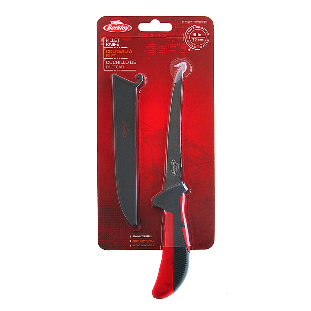 Berkley XCD Stainless Steel Fillet Knife 15.24cm