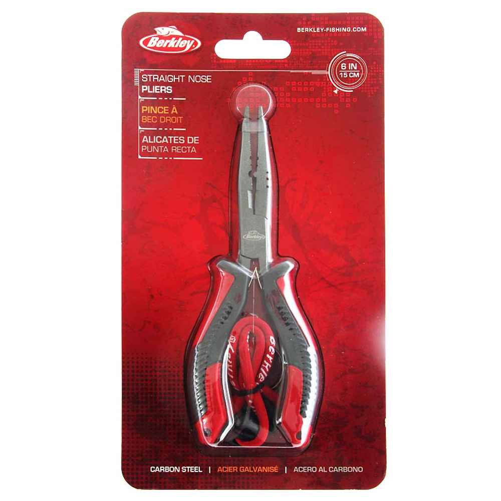 Berkley XCD Straight Nose Pliers 15.24cm