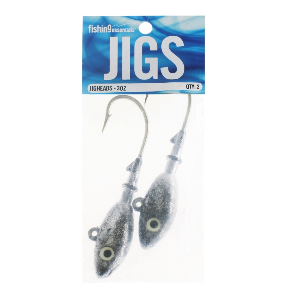 Fishing Essentials Jig Head 3oz Qty 2