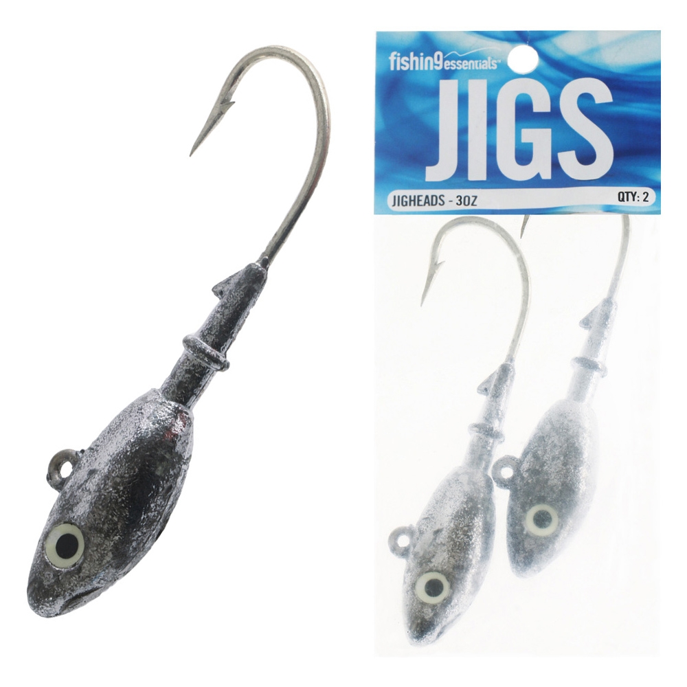 Fishing Essentials Jig Head 3oz Qty 2