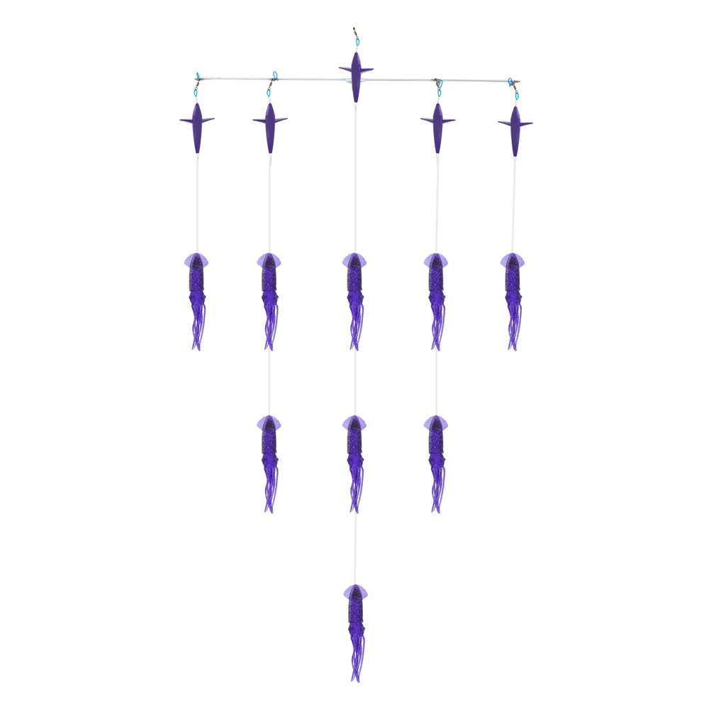 H2O Pro B2 Squid Titanium Spreader Bar 9in Purple