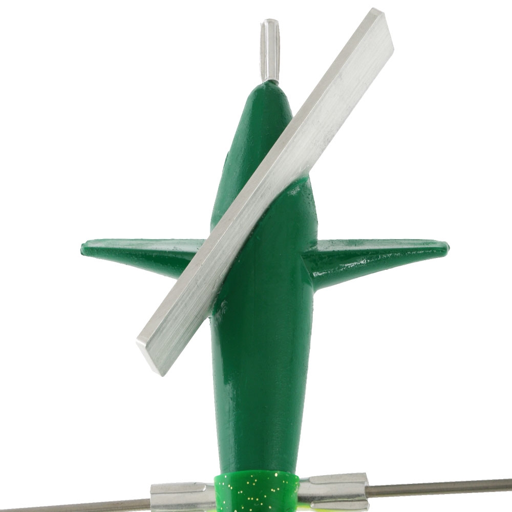 H2O Pro Mean Machine Titanium Port Side-Swimmer Spreader Green/Yellow/Orange