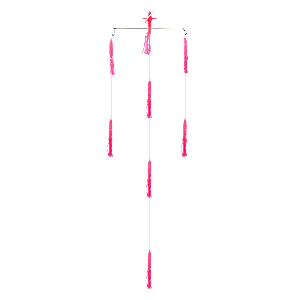 H2O Pro Bulb Squid Titanium Port Side-Swimmer Spreader 9in Pink