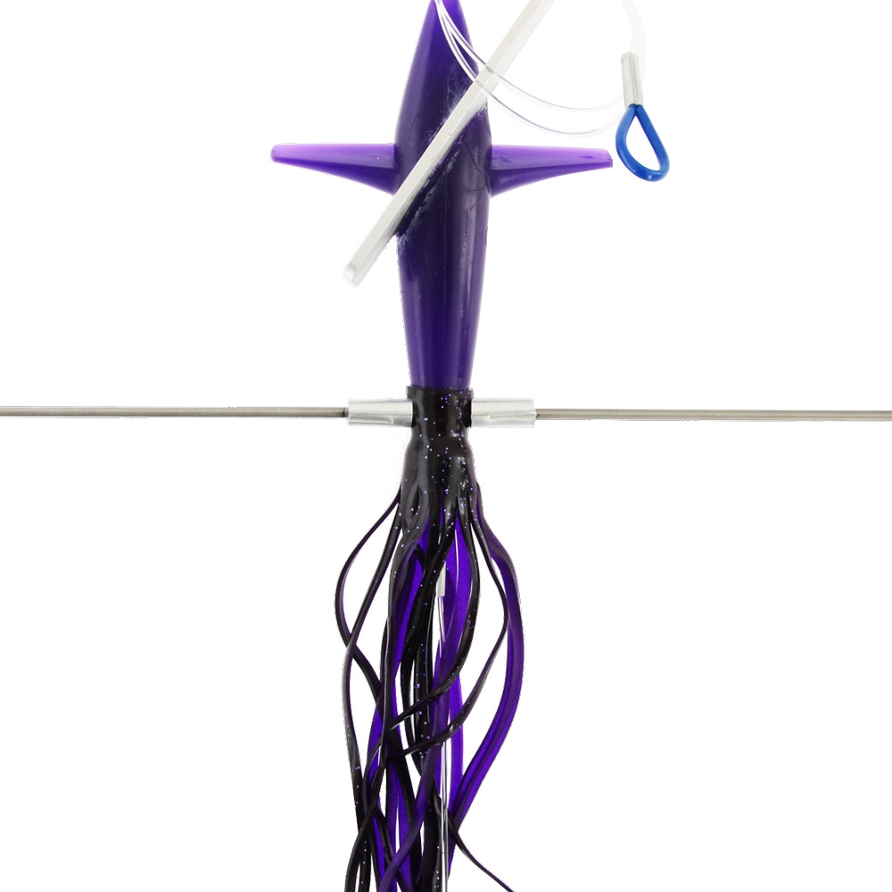 H2O Pro B2 Squid Titanium Port Side-Swimmer Spreader 9in Purple