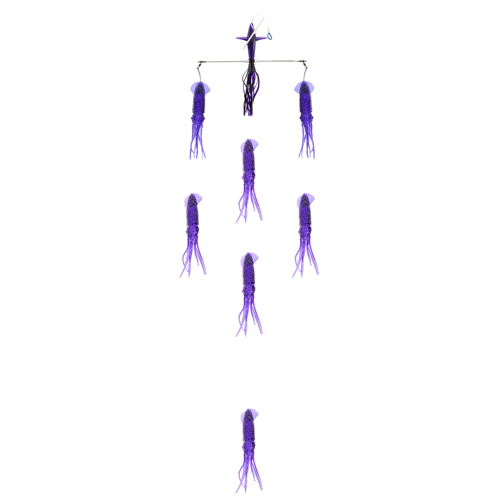 H2O Pro B2 Squid Titanium Port Side-Swimmer Spreader 9in Purple