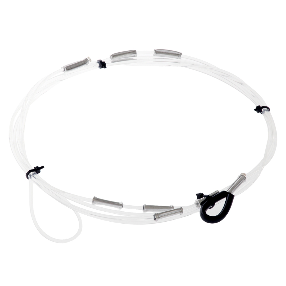 H2O Pro 3-Hook Electric Deep Dropper Rig 14/0 with Shark Clip On Spool