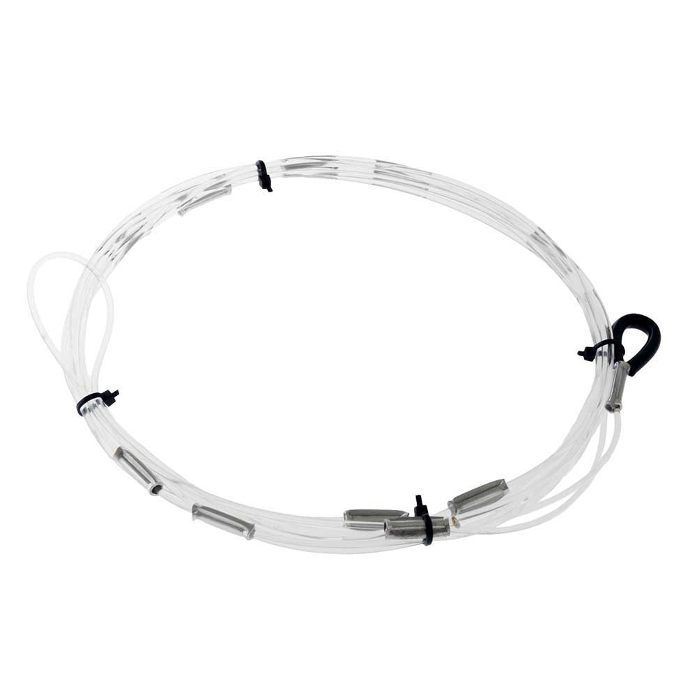 H2O Pro 5-Hook Electric Deep Dropper Rig 16/0 with Shark Clip On Spool