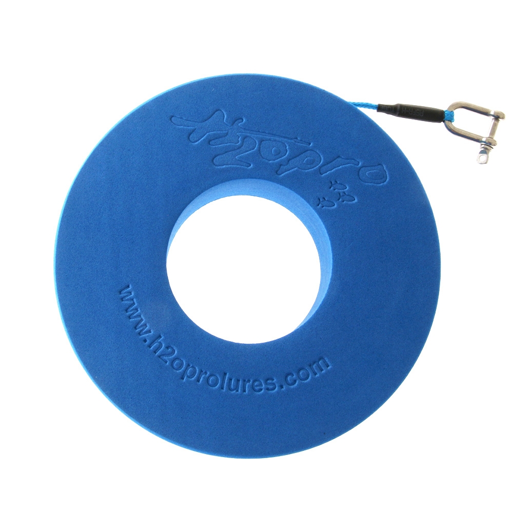 H2O Pro Teaser Towline with D-Shackle on Spool 10m