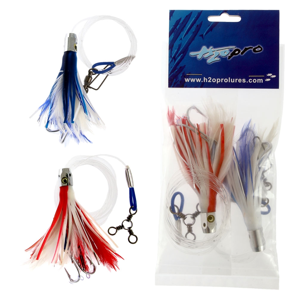 H2O Pro Twin Jet Tuna Lure Rigged