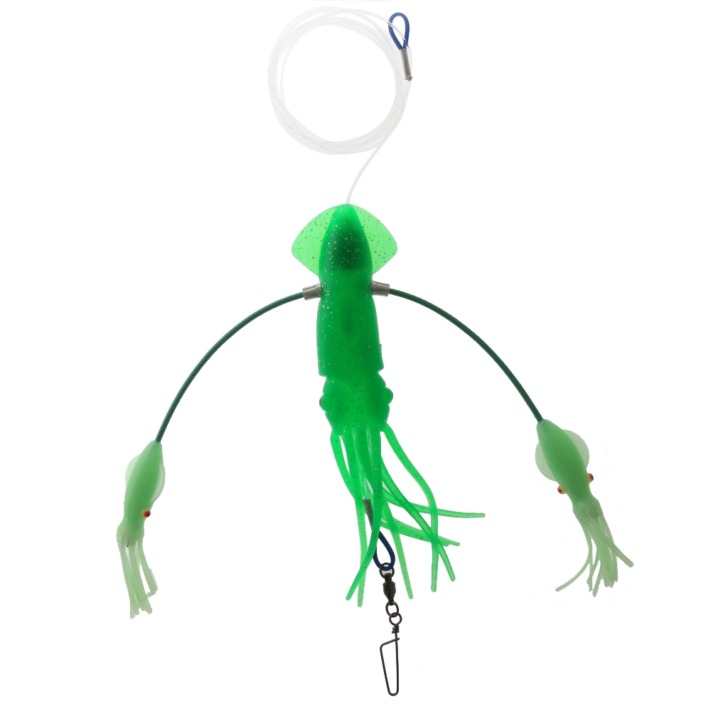 H2O Pro Single Strut Slappy Teaser 9in Green