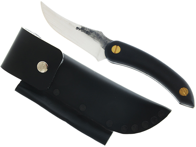 Svord Amerikiwi High Carbon Steel Knife Black 9cm