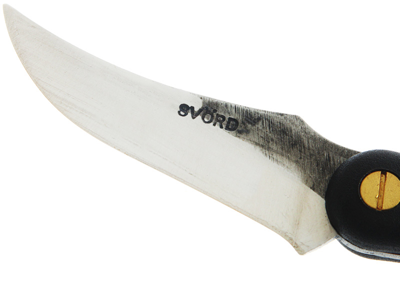 Svord Amerikiwi High Carbon Steel Knife Black 9cm