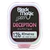 Black Magic Deception Tippet Ultra Pink 12lb 40m