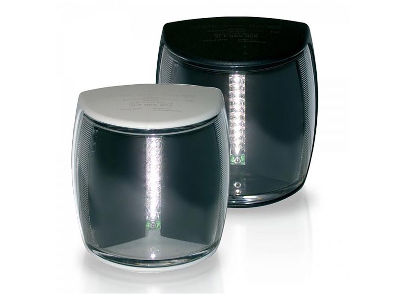 Hella Marine 2NM NaviLED PRO Clear Stern Navigation Light Black Shroud