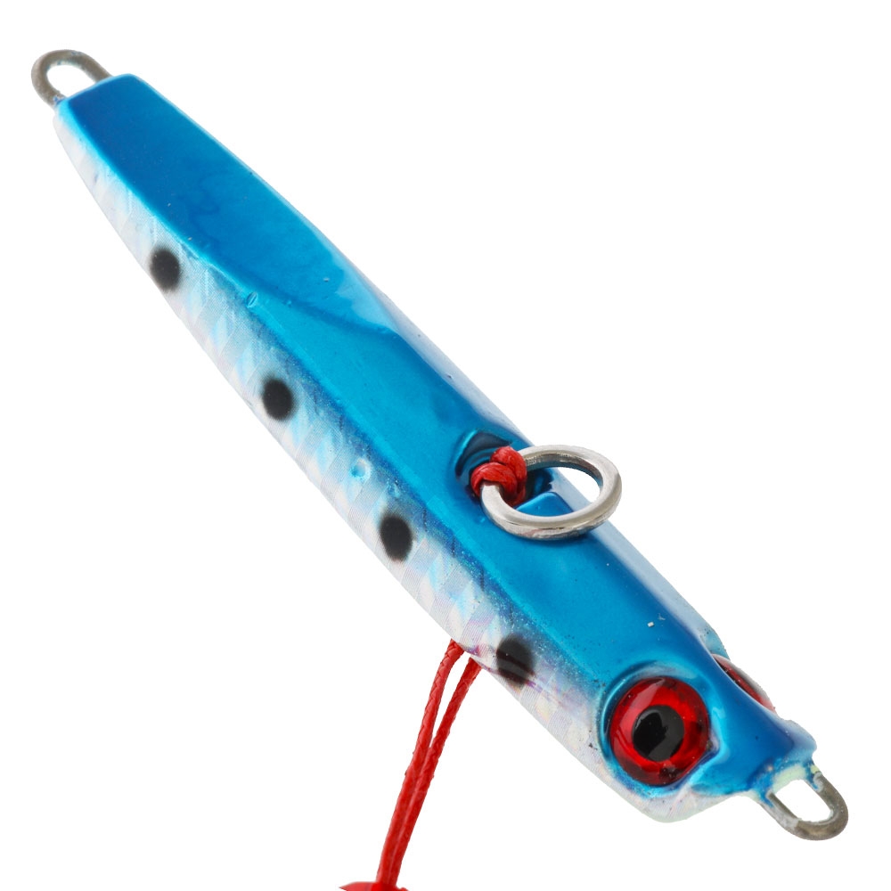 Ocean Angler Jitterbug Inchiku Lure 80g Blue Silver
