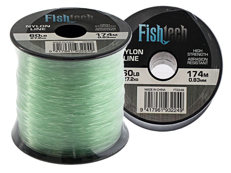Fishtech 1/4 Pound Mono Line 60lb 174m
