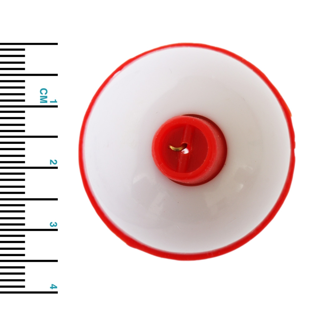 Fishtech Plastic Fishing Floats Pack 1.25in Qty 2